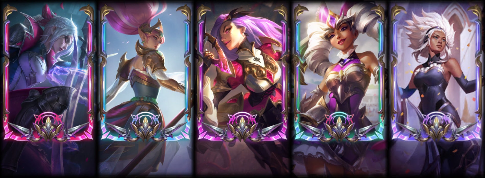 Lol Novas Skins Anunciadas Rainhas De Batalha