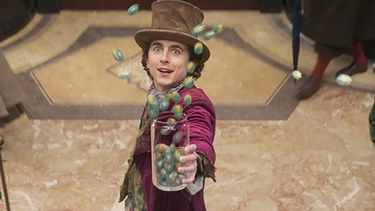 Timothée Chalamet é Wonka em 1º trailer do filme veja