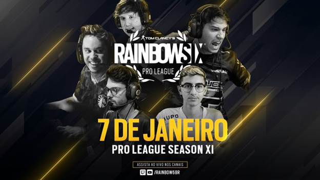 Rainbow Six Pro League retorna nesta terça-feira