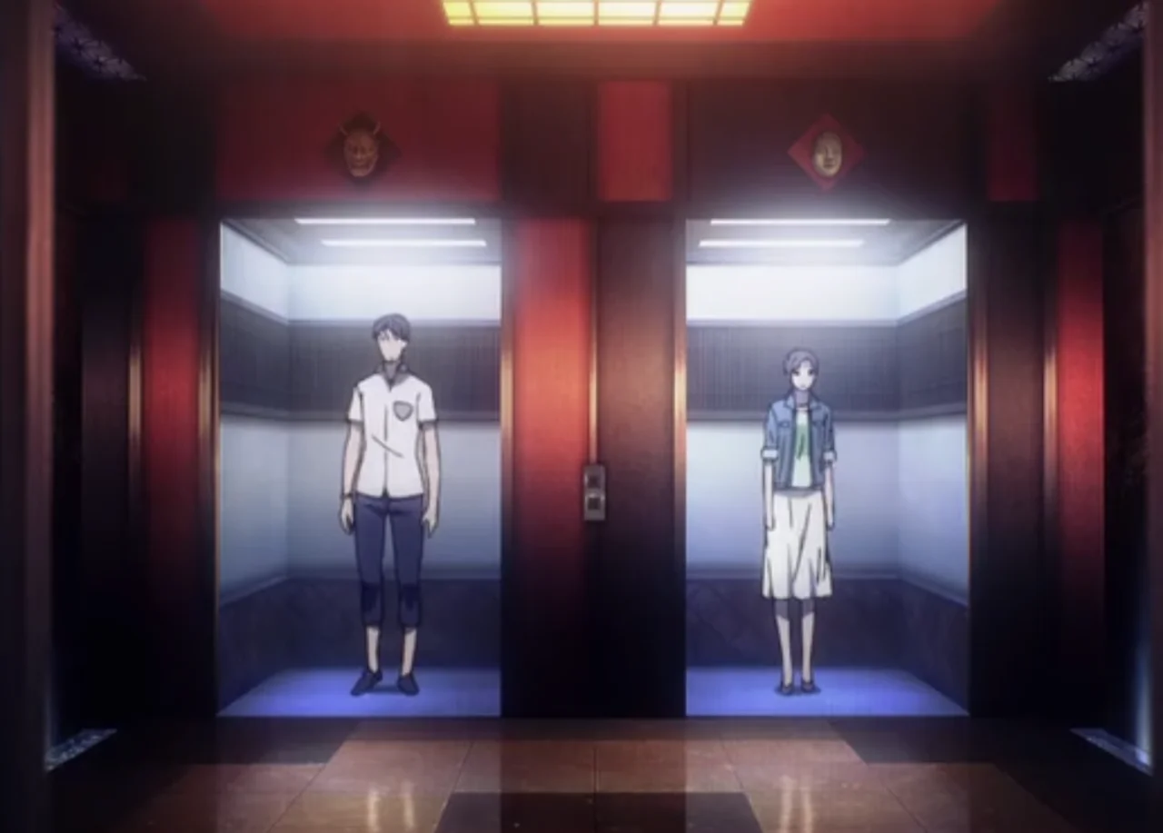 Primeiras Impressões - Death Parade: Um "Jogos Mortais" Animado? Death Parade Os Elevadores