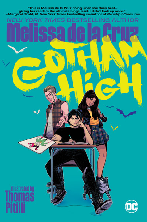 Gotham High - Graphic Novel mostra Bruce Wayne no ensino médio