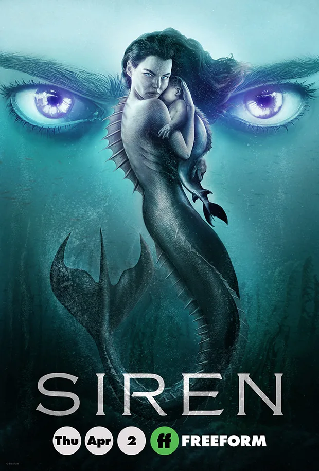 Siren - Trailer da 3ª temporada mostra novas ameaças à Ryn 2 siren season 3 key art