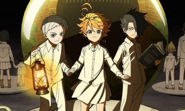 the promised neverland poster oficial