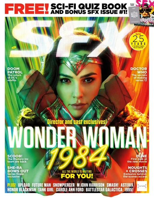 Mulher-Maravilha 1984 aparece psicodélica em capa de revista EX ITJ1X0AUXJTl