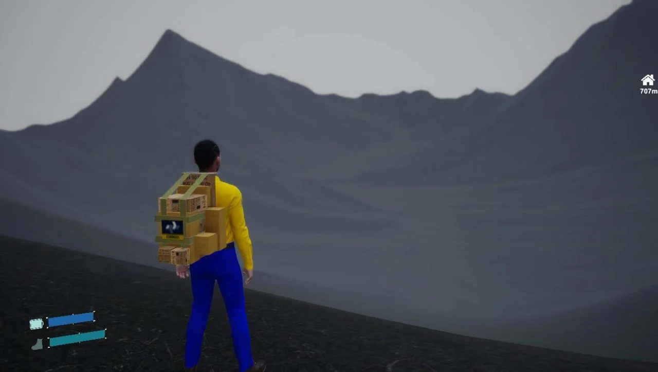 Fã cria versão Correios de Death Stranding Fgyn85