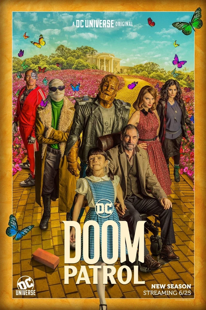 Patrulha do Destino | Novos cartazes são divulgados on-line doom patrol season 2 poster 1 1222647