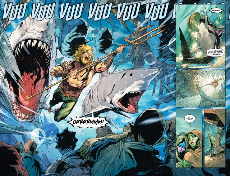Aquaman está furioso em prévia de nova edição