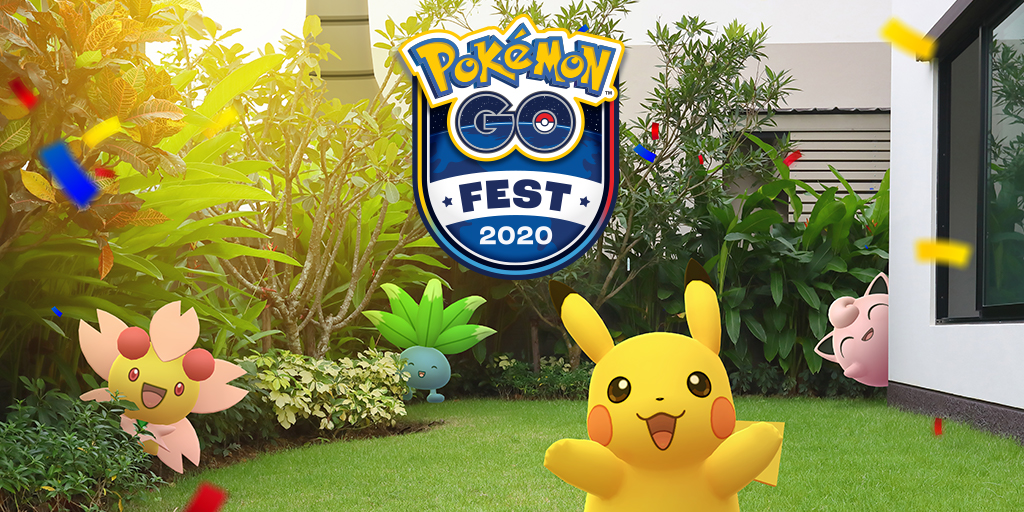 Pokémon Go Fest 2020 será remoto