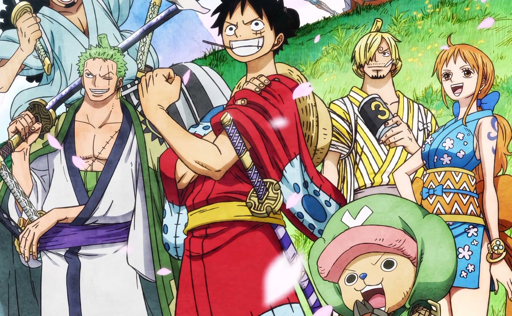 One Piece e Digimon irão retornar este mês