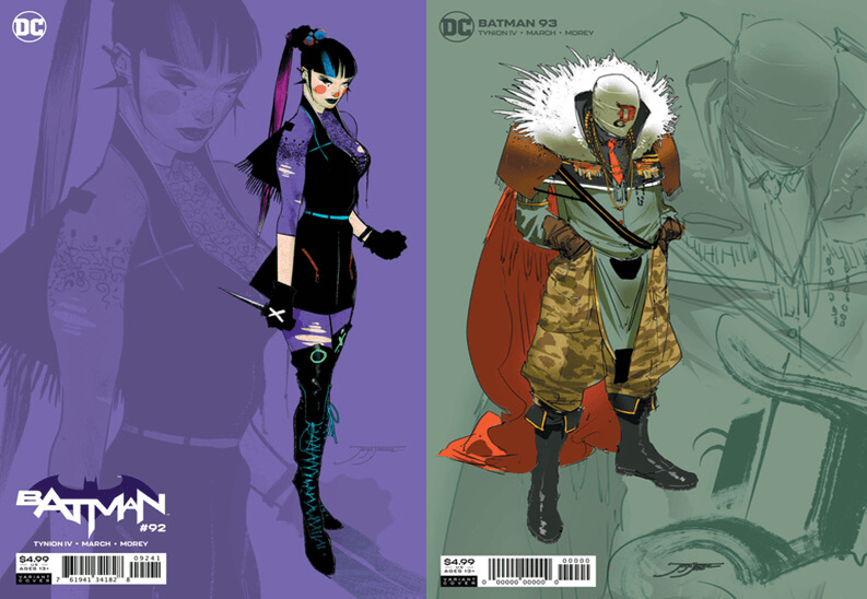 Divulgadas as capas de Jorge Jiménez do elenco de 'Batman' Divulgadas as capas de Jorge Jiménez do elenco de 'Batman'
