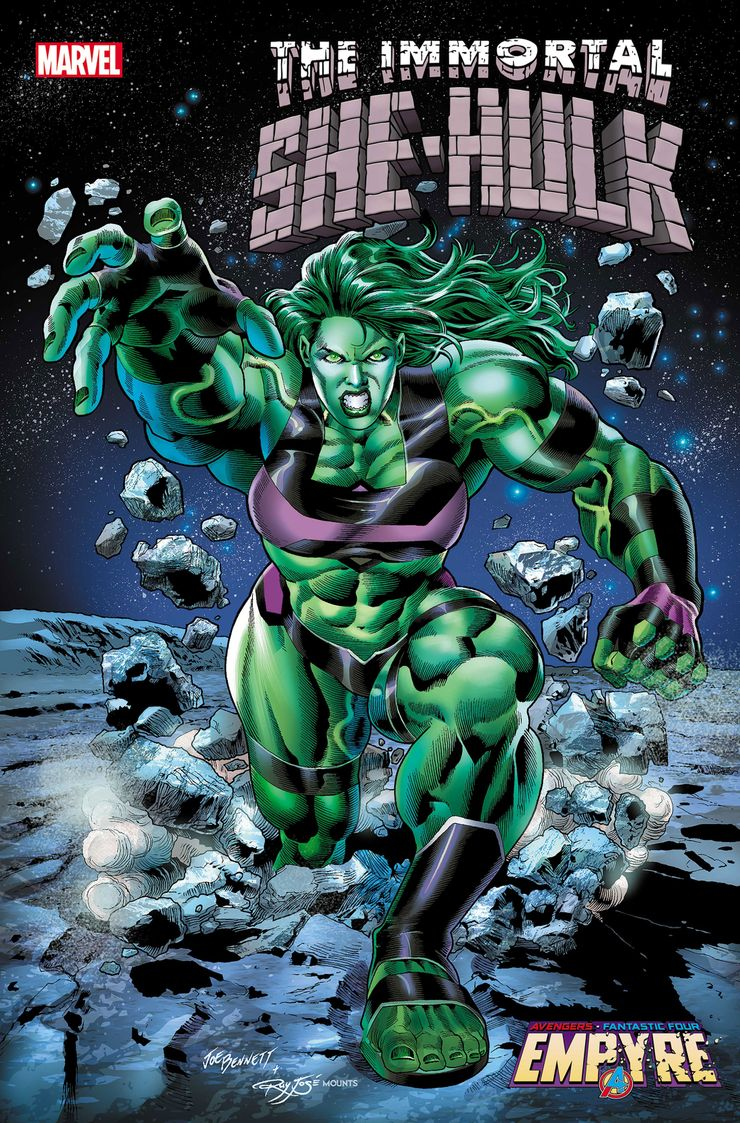 Immortal She-Hulk aparecerá na Marvel Comics em Setembro