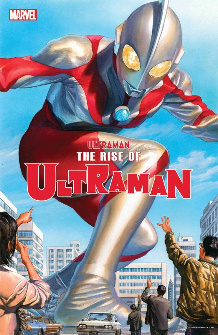 Quadrinho do Ultraman ganha capa de Alex Ross