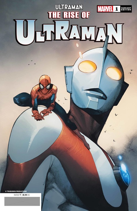 Homem-Aranha se junta ao Ultraman em capa variante