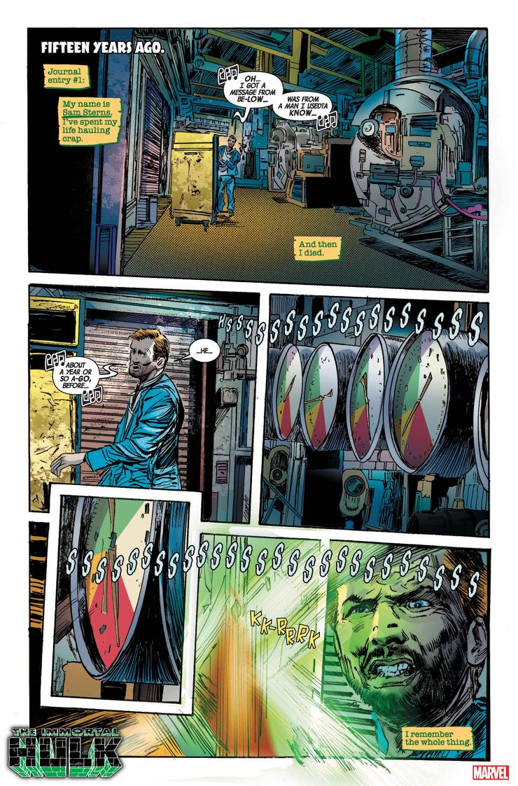 Prévia de Immortal Hulk mostra retorno de super vilão