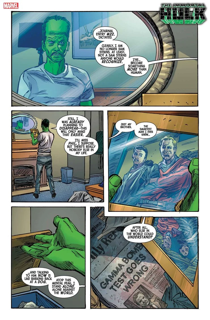 Prévia de Immortal Hulk mostra retorno de super vilão
