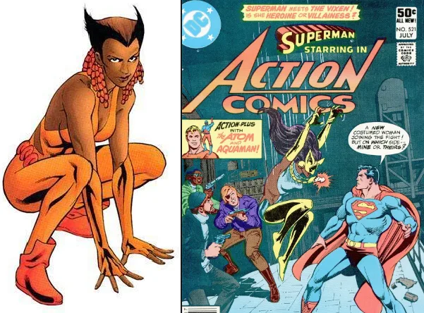 Os maiores super heróis negros - Edição Liga da Justiça 6 vixenI 2