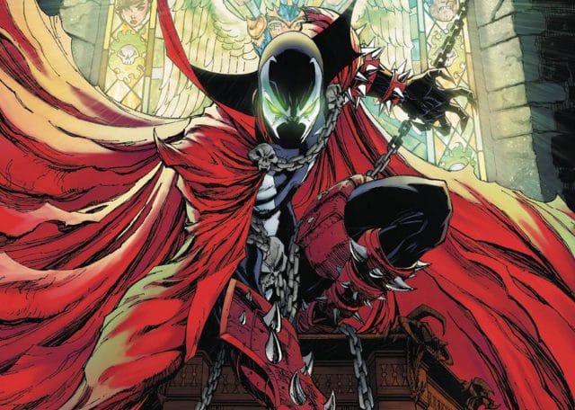 Spawn comic book cover