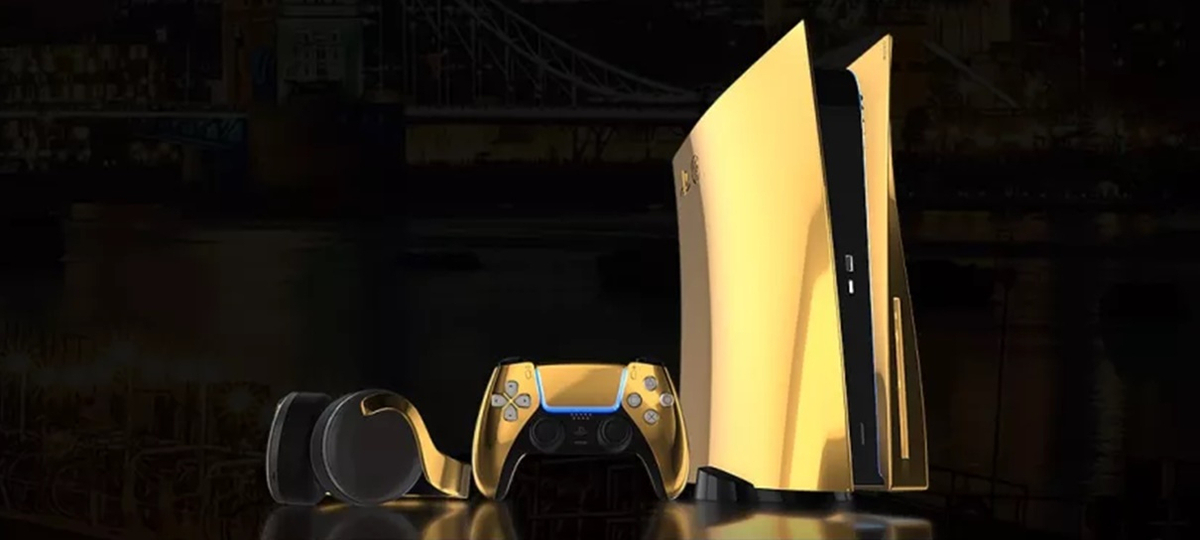 PS5 terá versão banhada a ouro