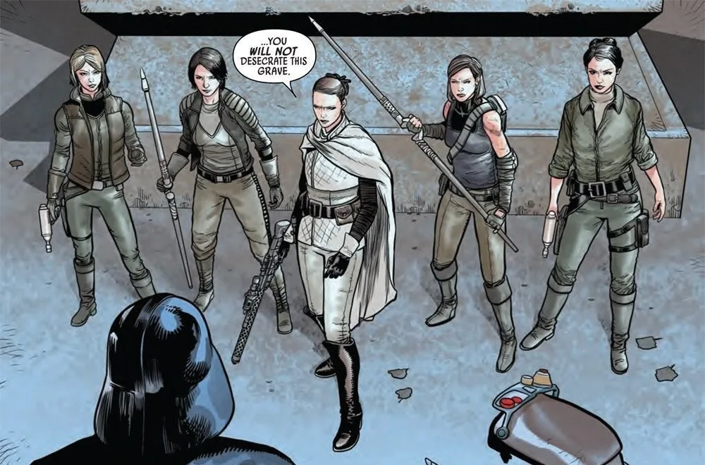 Novo quadrinho de Darth Vader apresenta personagens da Ameaça Fantasma 3 3