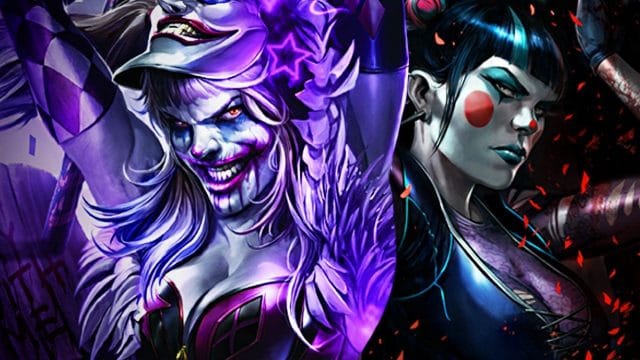 Harley Quinn and Punchline Comic Art