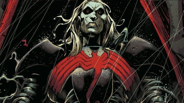 Knull Earth 616 Miles Morales Earth 1610 Edward Brock Earth 616 and Venom Klyntar Earth 616 from Venom Vol 4 3 001