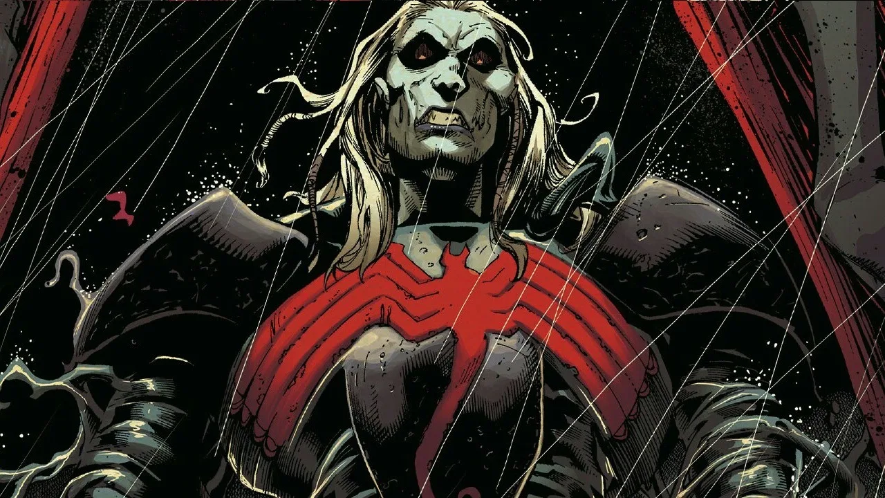 Knull Earth 616 Miles Morales Earth 1610 Edward Brock Earth 616 and Venom Klyntar Earth 616 from Venom Vol 4 3 001