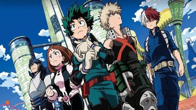 My Hero Academia capa