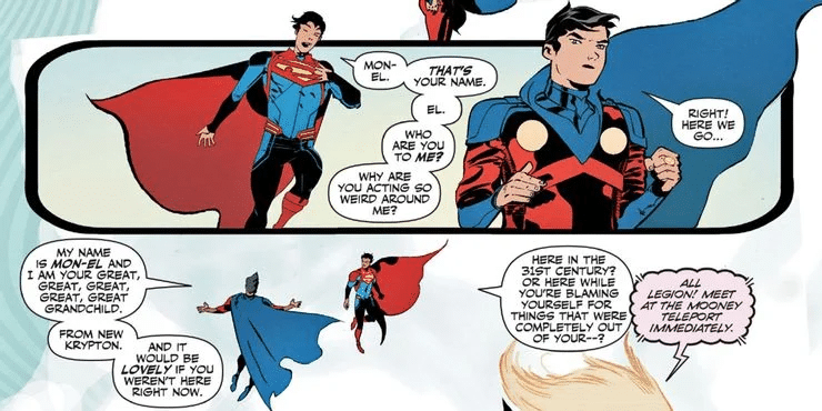 Legion of Super-Heroes | Confirmado que personagem é descendente do Superman