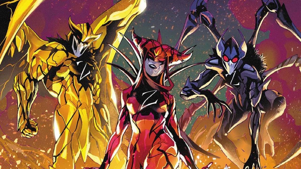Power Rangers | Dark Rangers aparecem com novas armas destrutivas 36 mighty morphin power rangers 53 cover dark rangers header 1221880 1280x0 1
