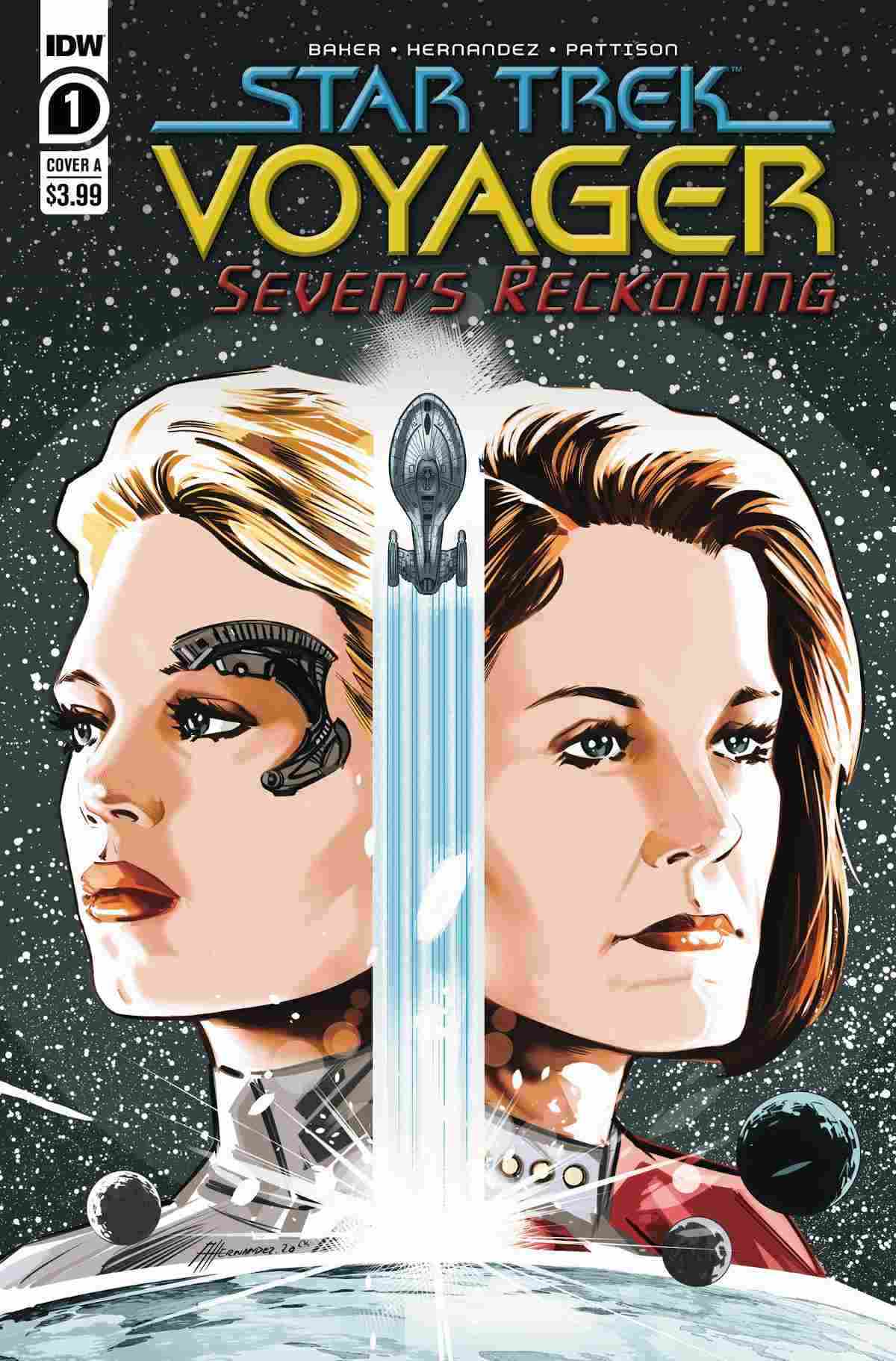 Anunciado os quadrinhos Star Trek: Voyager - Seven's Reckoning