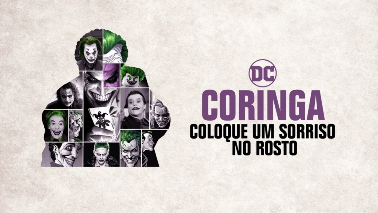 coringa joker coloque um sorriso no rosto