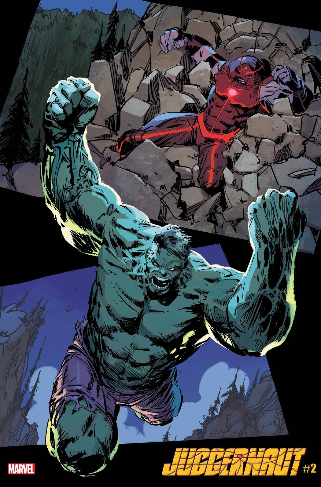 Hulk e Juggernaut se enfrentam em nova edição