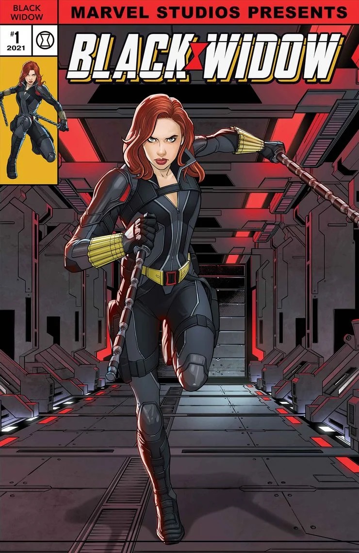 Marvel presta homenagem à Viúva Negra de Scarlett Johansson com ilustrações inéditas