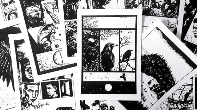 capa da resenha o corvo