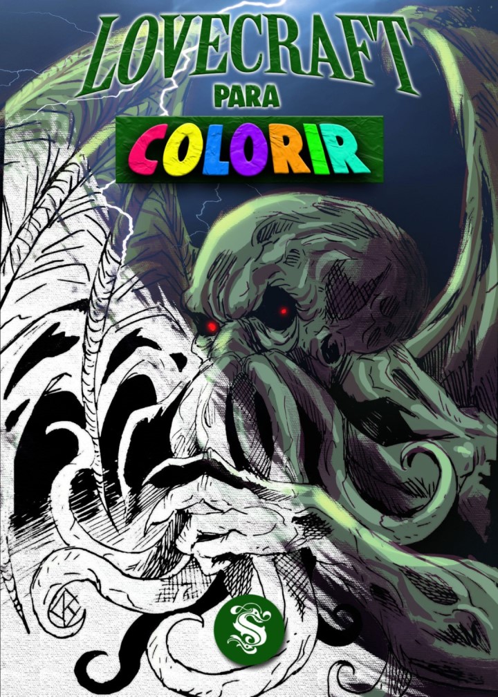 Editora Skript lança Lovecraft para Colorir