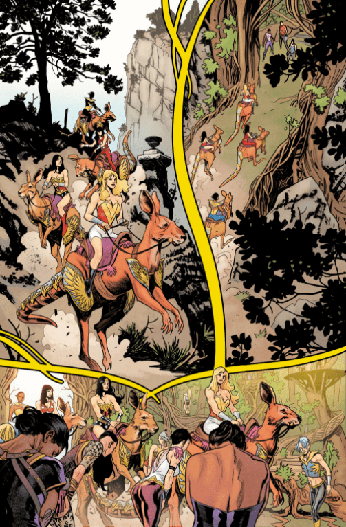 Diana volta a Ilha Paraíso em prévia de Wonder Woman: Earth One volume 3