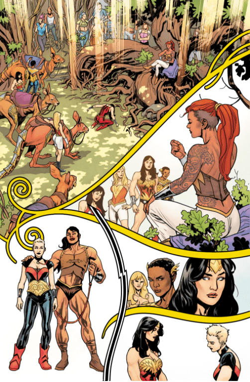 Diana volta a Ilha Paraíso em prévia de Wonder Woman: Earth One volume 3