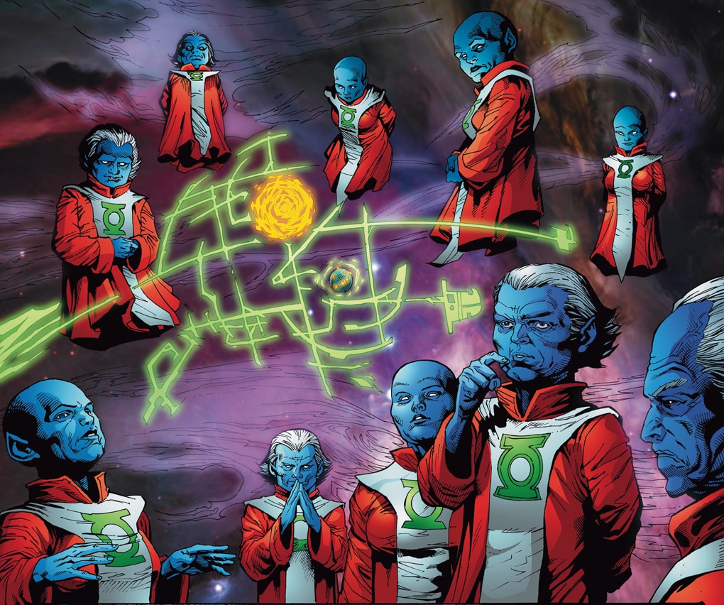 DC Comics | Revelado a forma final dos líderes dos Lanternas Verdes