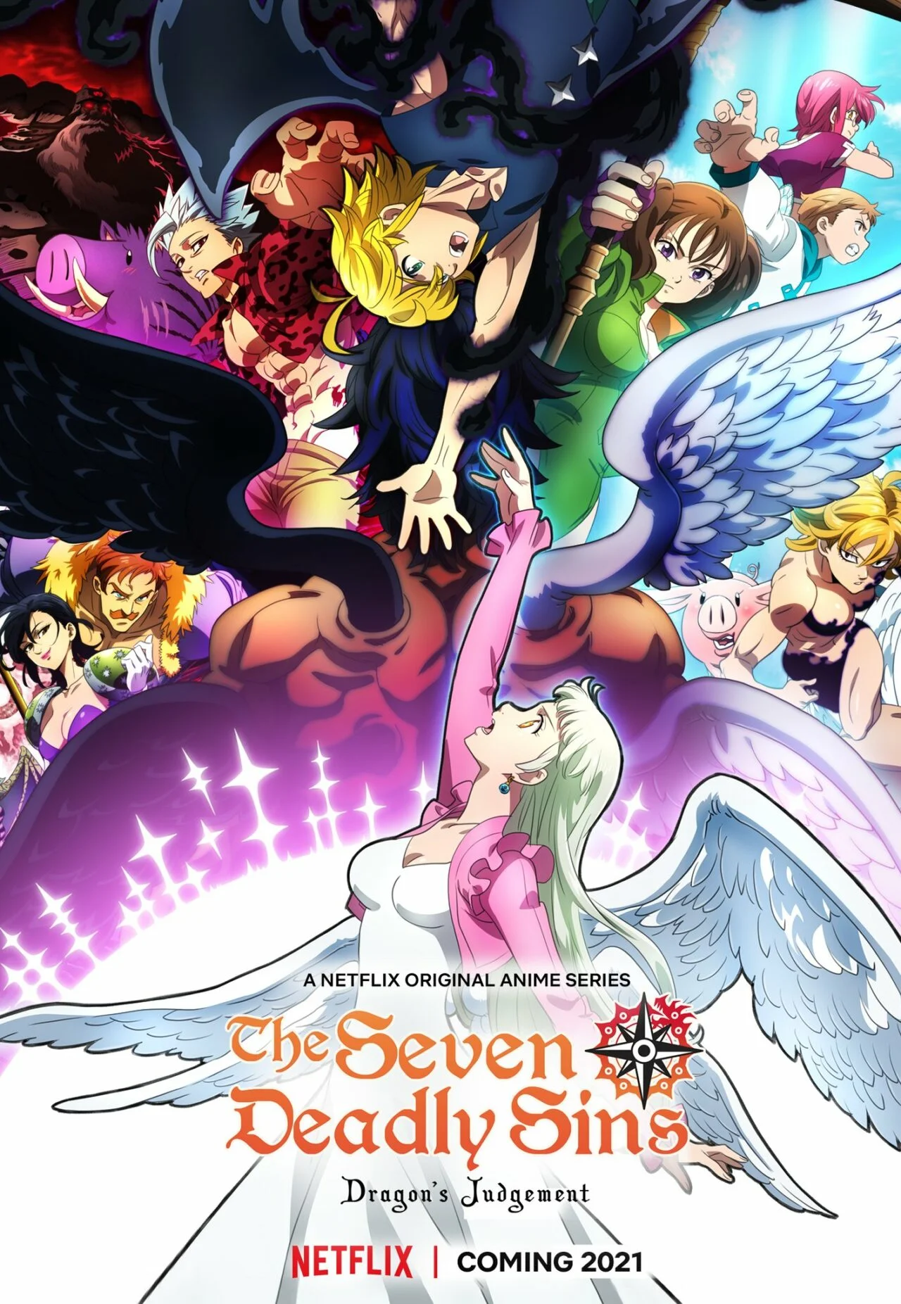 Filme de Nanatsu no Taizai ganha título, teaser, primeiro visual e data - IntoxiAnime
