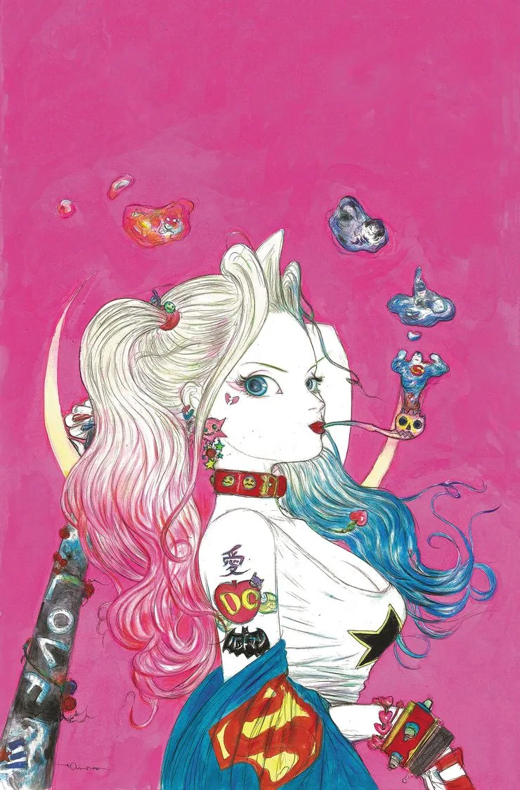DC Comics | Arlequina ganhará um novo traje nos quadrinhos 3 HARLEYQUINN Cv1 TEAM VAR Amano copy 1