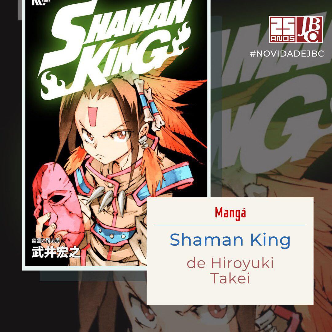 Editora JBC anuncia Shaman King e Nekogahara