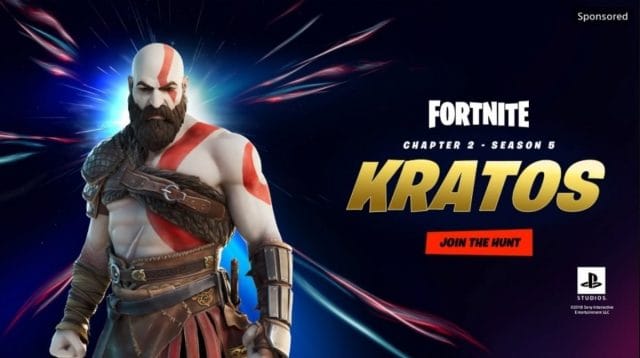 fortnite kratos