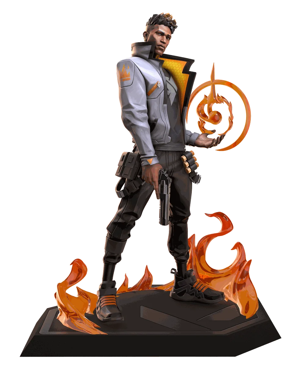 Valorant | Riot divulga "action figures" de agentes phoenix boneco
