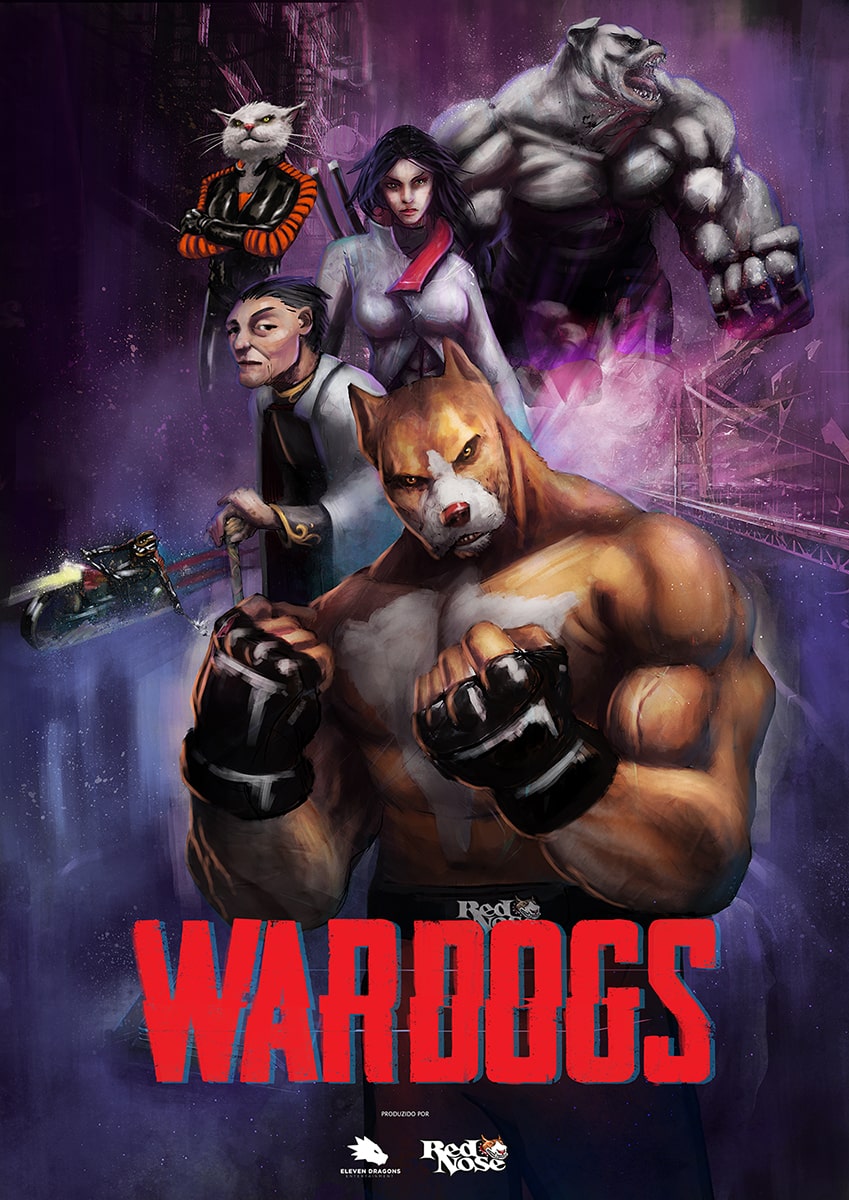 CCXP Worlds | Eleven Dragons divulga animação e HQ de Wardogs 41 wardogs animacao poster min