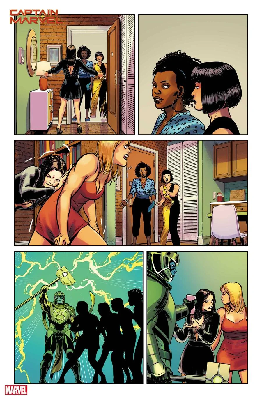 Prévia de Capitã Marvel #27 divulgada capmarv2019027007 col