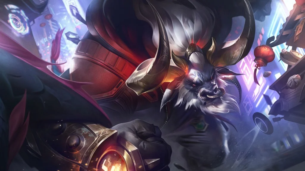 LoL | Passe Ano-Novo Chinês – Feras Lunares lunar beast alistar splash