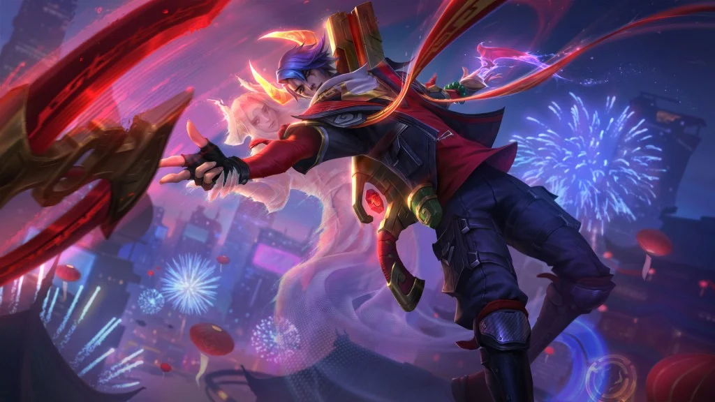 LoL | Passe Ano-Novo Chinês – Feras Lunares lunar beast aphelios splash