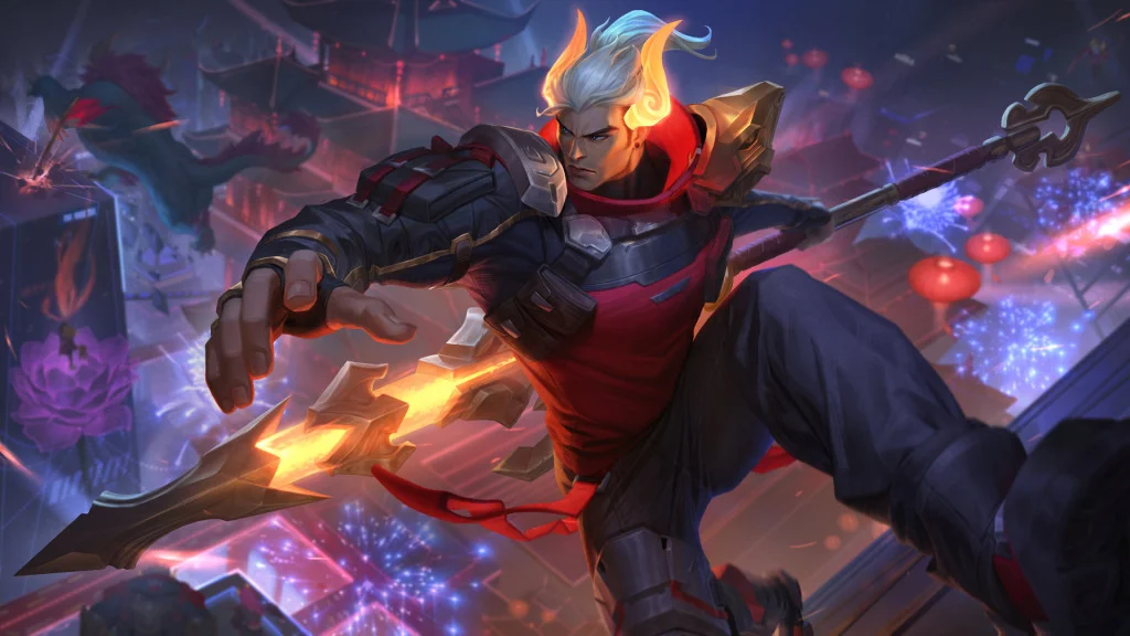 LoL | Passe Ano-Novo Chinês – Feras Lunares lunar beast jarvan splash
