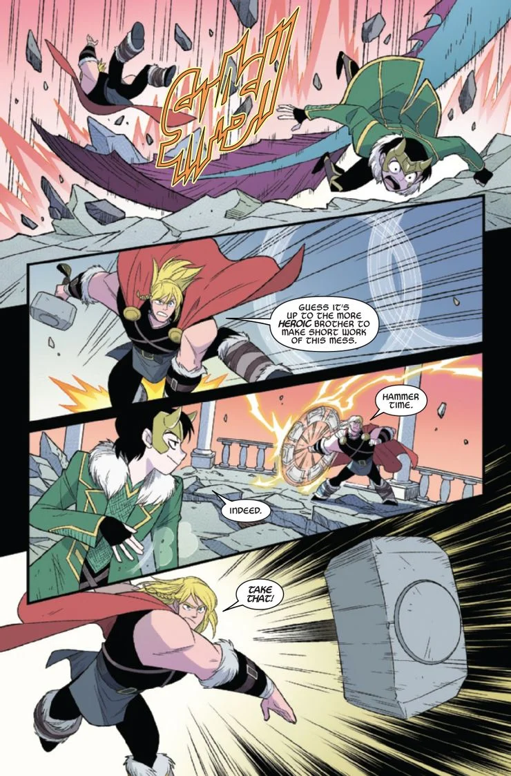 Marvel Comics | Revelado a prévia de Thor e Loki: Double Trouble #2 THORLOKIDT2021002 Preview 5