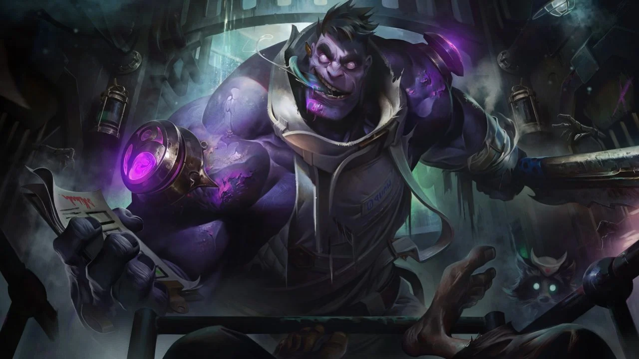 LoL | Rework de Dr. Mundo revelado, novas habilidades e novo visual Mundo base min 2